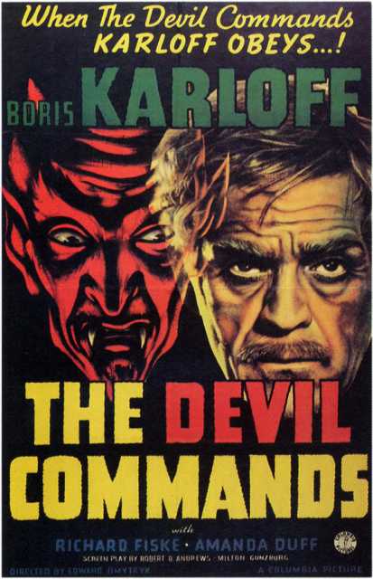 Titelbild zum Film The Devil commands, Archiv KinoTV