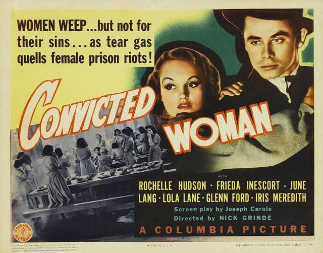 Szenenfoto aus dem Film 'Convicted Woman' © Columbia Pictures Corporation, Columbia Pictures Corporation, , Archiv KinoTV