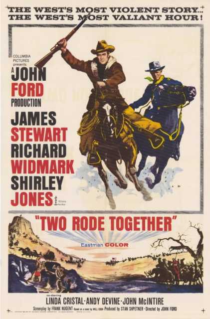 Titelbild zum Film Two rode together, Archiv KinoTV