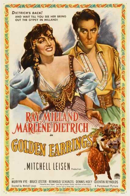 Titelbild zum Film Golden Earrings, Archiv KinoTV