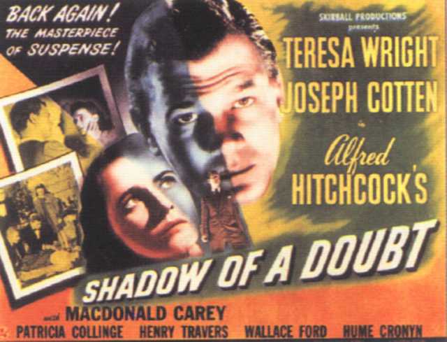 Titelbild zum Film Shadow of a doubt, Archiv KinoTV