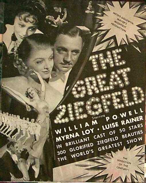 Titelbild zum Film The great Ziegfeld, Archiv KinoTV