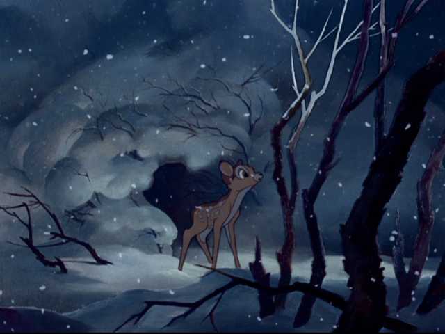 Szenenfoto aus dem Film 'Bambi'