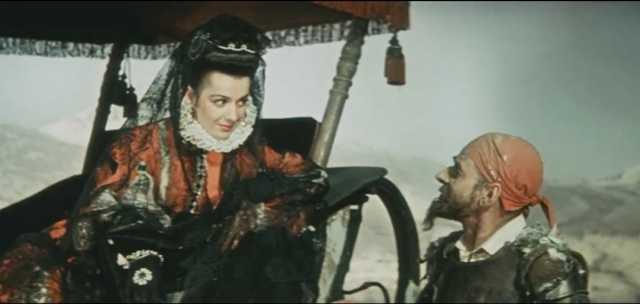 Szenenfoto aus dem Film 'Дон Кихот'