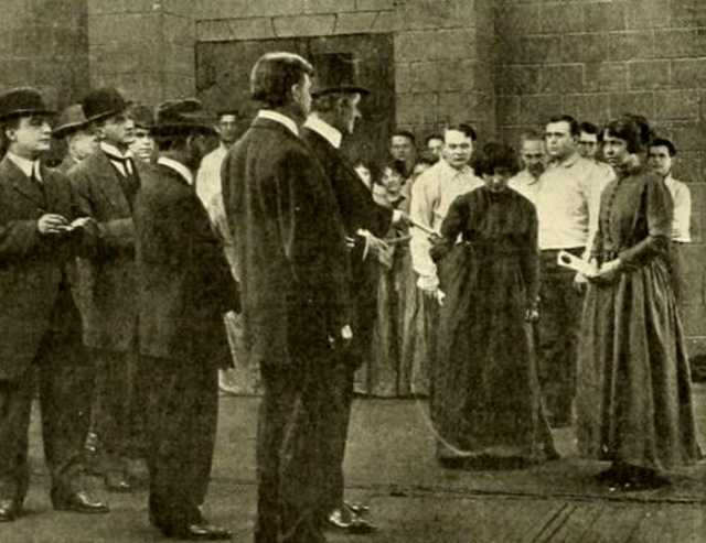 Szenenfoto aus dem Film 'The Convict's Parole' © Edison Company, General Film Company, 